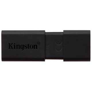 Kingston 金士顿 DataTraveler系列 DT100G3 USB 3.0 U盘 黑色 64GB USB+苹果lighting接口转换头