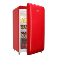 MINIJ 小吉 BD-100R F1 风冷单门冰箱 100L 热力红