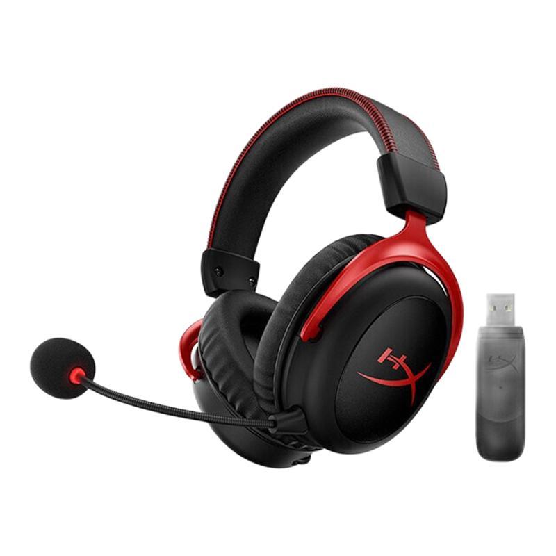 HYPERX cloud II Wireless 耳罩式头戴式降噪2.4G无线耳机 黑色