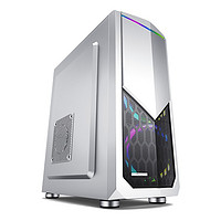 AOC CG205W ATX机箱 半侧透 白色