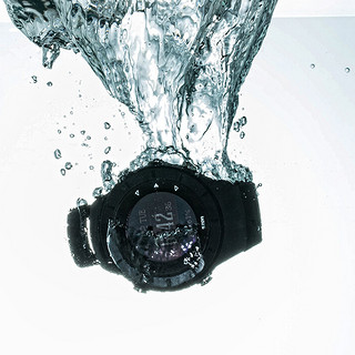Ezon 宜准 T957 智能手表 49mm 深灰色金属表壳 黑色橡胶表带（GPS、心率监测、防水）
