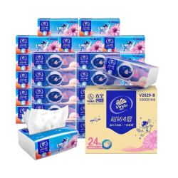 Vinda 维达 航天IP超韧抽纸 4层90抽24包（133*195mm）