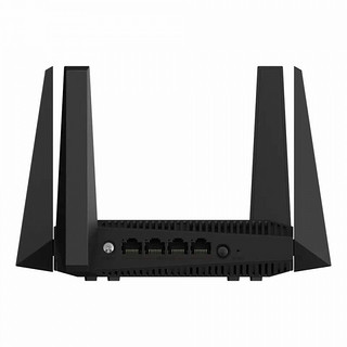 TP-LINK 普联 WMC-181 双频1800M 家用千兆Mesh无线路由器 WiFi 6 单个装 黑色