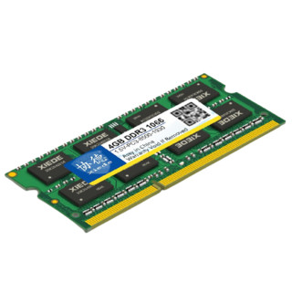 xiede 协德 PC3-8500 DDR3 1066MHz 笔记本内存 4GB