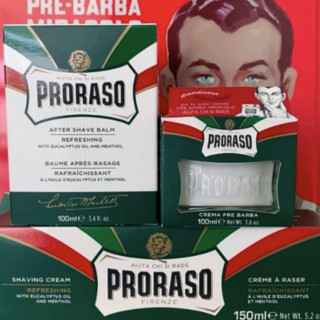 PRORASO 博拉索 凉感薄荷系列男士护肤套装