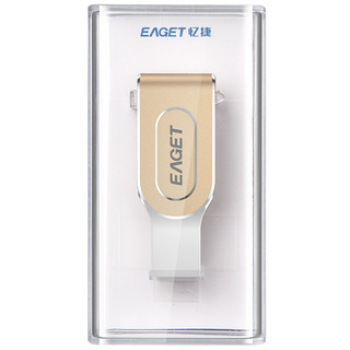 EAGET 忆捷 i系列 i80 USB 3.0 U盘 金色 64GB Lightning