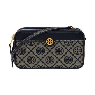 TORY BURCH 汤丽柏琦 monogram系列 女士双层拉链斜挎包 822400405