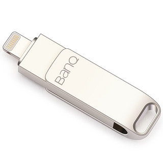 BanQ Disk系列 Pro A6S USB 3.0 U盘 银色 512GB USB/苹果lightning接口双口