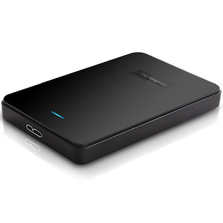 Newsmy 纽曼 星云系列 2.5英寸Micro-B便携移动机械硬盘 1TB USB3.0 星空黑