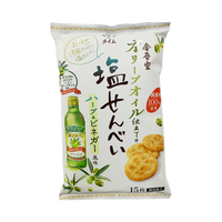 KINGODO 金吾堂 咸香橄榄油酥脆仙贝 香草醋风味 15片