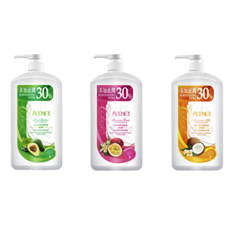 经典美肌沐浴露套装750ml*3瓶 乳木果薄荷+百香果橙花+椰子奶茉莉