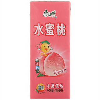 康师傅 水果饮品 水蜜桃味 250ml*24盒