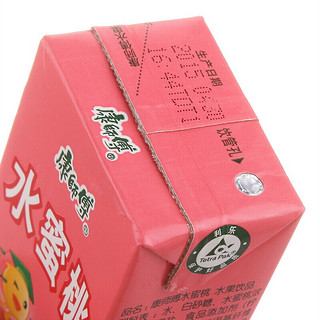 康师傅 水果饮品 水蜜桃味 250ml*24盒