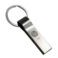 HP 惠普 V285W 钥匙环款 USB 2.0 U盘 黑耀色 8GB USB