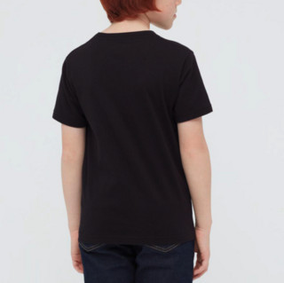 UNIQLO 优衣库 奥特曼系列 438160 儿童T恤 黑色 140cm