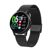 KSUN KSR905 智能手环 黑色 米兰网钢表带 黑色（心率、运动、防水）