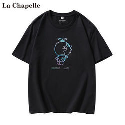 La Chapelle 拉夏贝尔 儿童宽松圆领休闲T恤