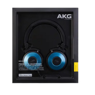 AKG 爱科技 K619 压耳式头戴式有线耳机 蓝色 3.5mm