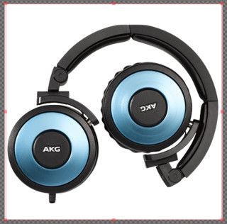 AKG 爱科技 K619 压耳式头戴式有线耳机 蓝色 3.5mm