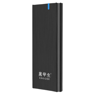 黑甲虫 S系列 S100 USB 3.1 移动固态硬盘 Type-C 128GB 黑色