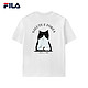 88VIP：FILA 斐乐 x Pepe Shimada F11M123190F 情侣款短袖T恤
