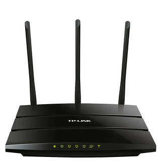 TP-LINK 普联 TL-WR2041N 单频450M 百兆家用无线路由器 Wi-Fi 4（802.11n）黑色