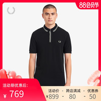 FRED PERRY男士POLO衫2021夏季新款翻领麦穗休闲短袖上衣潮M8559