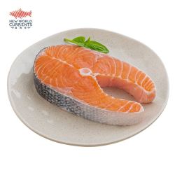  新海线 原包三文鱼排 600g 3-4块/包
