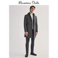 Massimo Dutti 00043043802-27 斜纹布修身男士休闲长裤