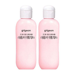 Pigeon 贝亲 婴儿桃子爽身露  200ml*2瓶