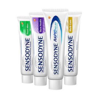 SENSODYNE 舒适达 基础护理系列牙膏套装 (劲速护理+多效护理+牙龈护理+清新薄荷)