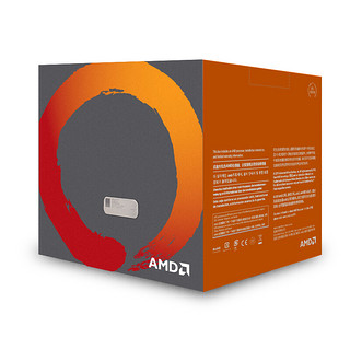 AMD 锐龙 R5-2600X CPU 3.6GHz 6核12线程
