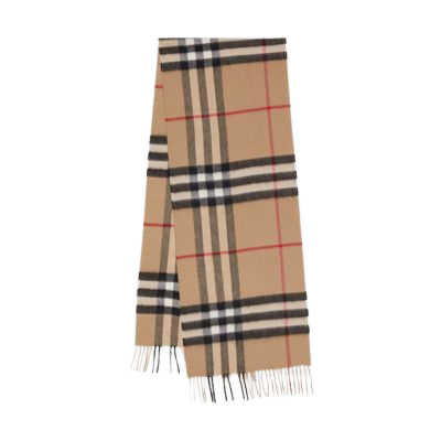 BURBERRY 博柏利 女士羊毛围巾 80181731 典藏米色 168 *30cm