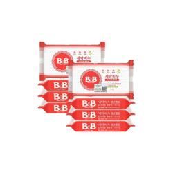 保宁 B&B 必恩贝韩国进口新生婴幼儿甘菊洗衣尿布皂200g*8