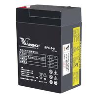 VISENCH BP4.5-6 UPS蓄电池 6V/4.5Ah 供电16小时 黑色
