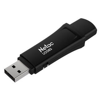 Netac 朗科 U208S USB 2.0 固态U盘 黑色 16GB USB