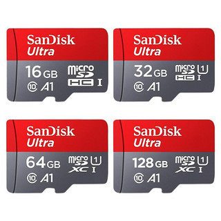 SanDisk 闪迪 至尊高速移动系列 Micro-SD存储卡 32GB（USH-I、U1、A1）