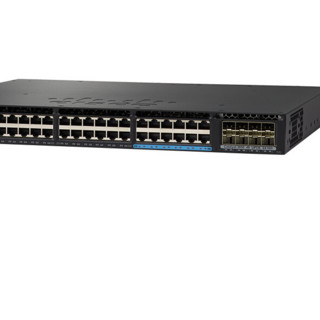 CISCO 思科 WS-C3650-48FWQ-S 48口千兆P0E交换机