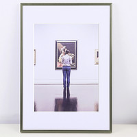 LINYI PHOTO FRAME 林益相框 LY006 平面古铜色简约铝合金相框  21*29.7cm