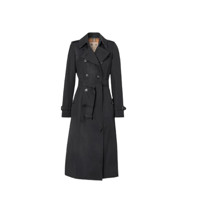 BURBERRY 博柏利 Heritage系列 Trench 女士长款风衣 切尔西版 40733791 午夜色 XS