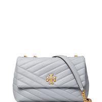 Kira Chevron Small Leather Crossbody