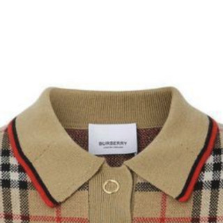 BURBERRY 博柏利 Vintage系列 女士羊毛短袖POLO衫