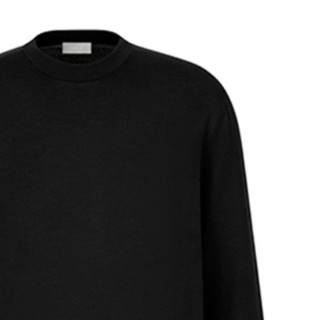 Dior 迪奥 男士圆领羊绒衫 113M602AT222_C900 黑色 XL