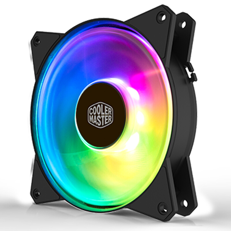 COOLER MASTER 酷冷至尊 MasterFan MF120R ARGB 120mm 机箱散热风扇 单个装