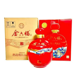 金六福铭藏1250度浓香型白酒1500ml