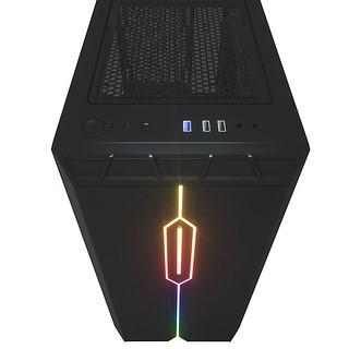 aigo 爱国者 YOGO M3 RGB M ATX机箱 半侧透