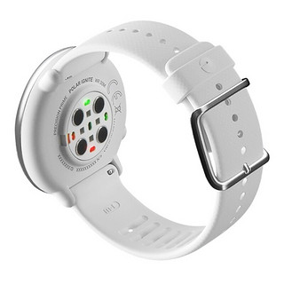 POLAR 博能 IGNITE 智能手表 38mm 白色 不锈钢表壳 白色 硅胶表带（GPS、心率、运动）