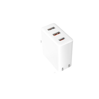 aigo 爱国者 AU3018 手机充电器 USB-A Type-C 18W快充 白色