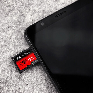 Netac 朗科 长江存储系列 P500 Micro-SD存储卡 128GB（UHS-I、V30、U3、A1）