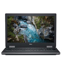 DELL 戴尔 Precision7530 15.6英寸 移动工作站 黑色(至强E-2186M、P3200 6G、64GB、2TB HDD、4K)